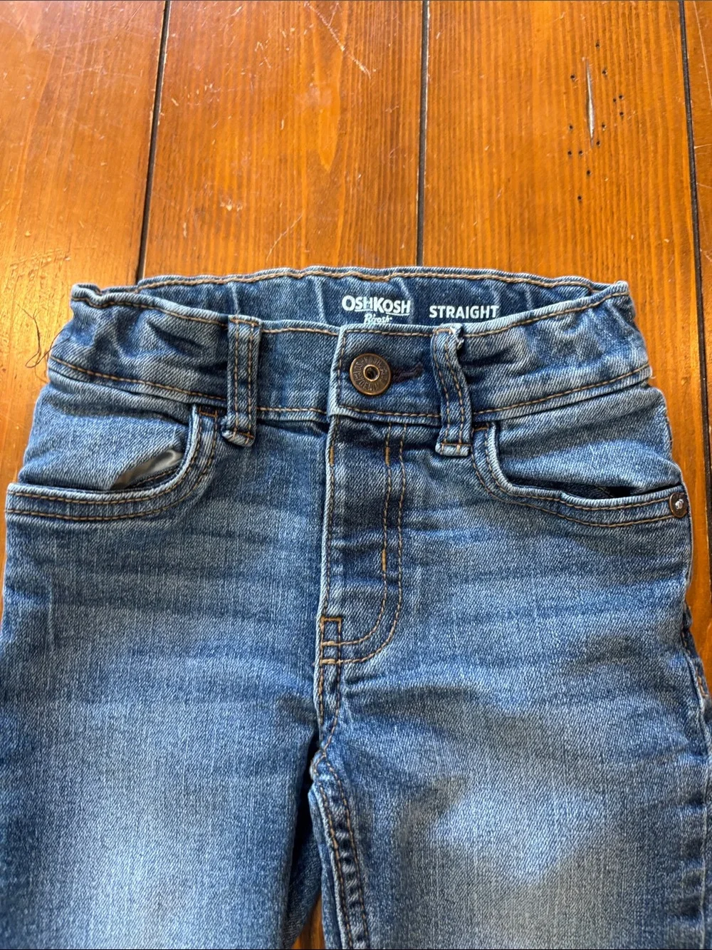 OshKosh B'gosh Classic Straight Leg Jeans in Denim Blue Boys 2T